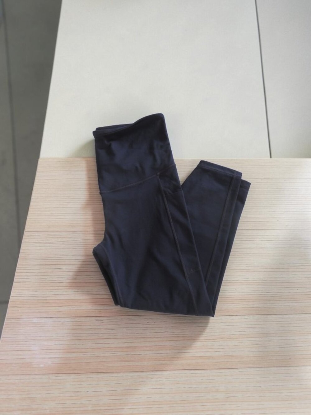 GAP FIT - Maternity Recycled Power Full Panel 7/8 Leggings, Medium, Navy, NWOT